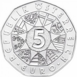5 євро (Cu), реверс