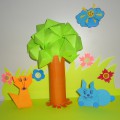 Майстер-клас «Дерево» з паперу   У дитячому садку діти з задоволенням майструють