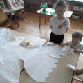 Голуб миру   и з дітлахами на свято 9 травня вирішили виготовити голуба миру