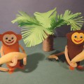 Майстер-клас з виготовлення вироби «Мавпочка під пальмою» з традиційного і нетрадиційного матеріалу   Символ наступаючого нового року - весела мавпочка