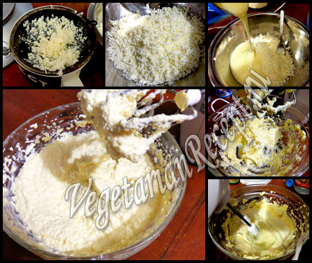 Приготування сирного крему для торта